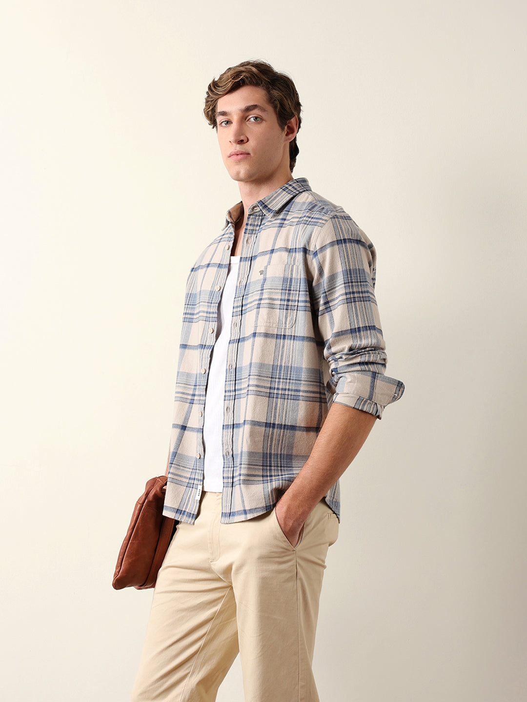 Men Long Sleeves Shirt