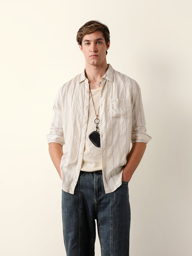 Men Long Sleeves Shirt