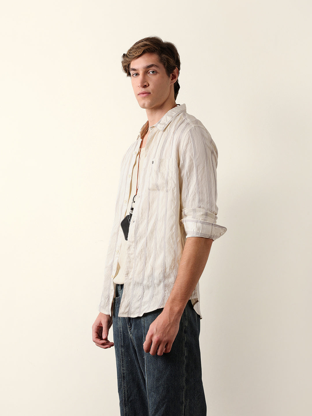 Men Long Sleeves Shirt