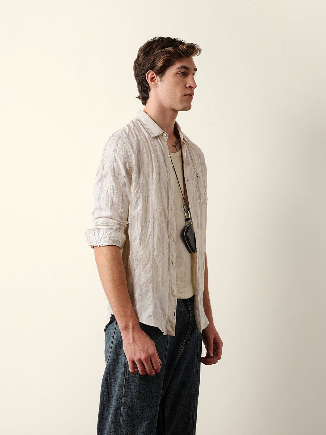 Men Long Sleeves Shirt