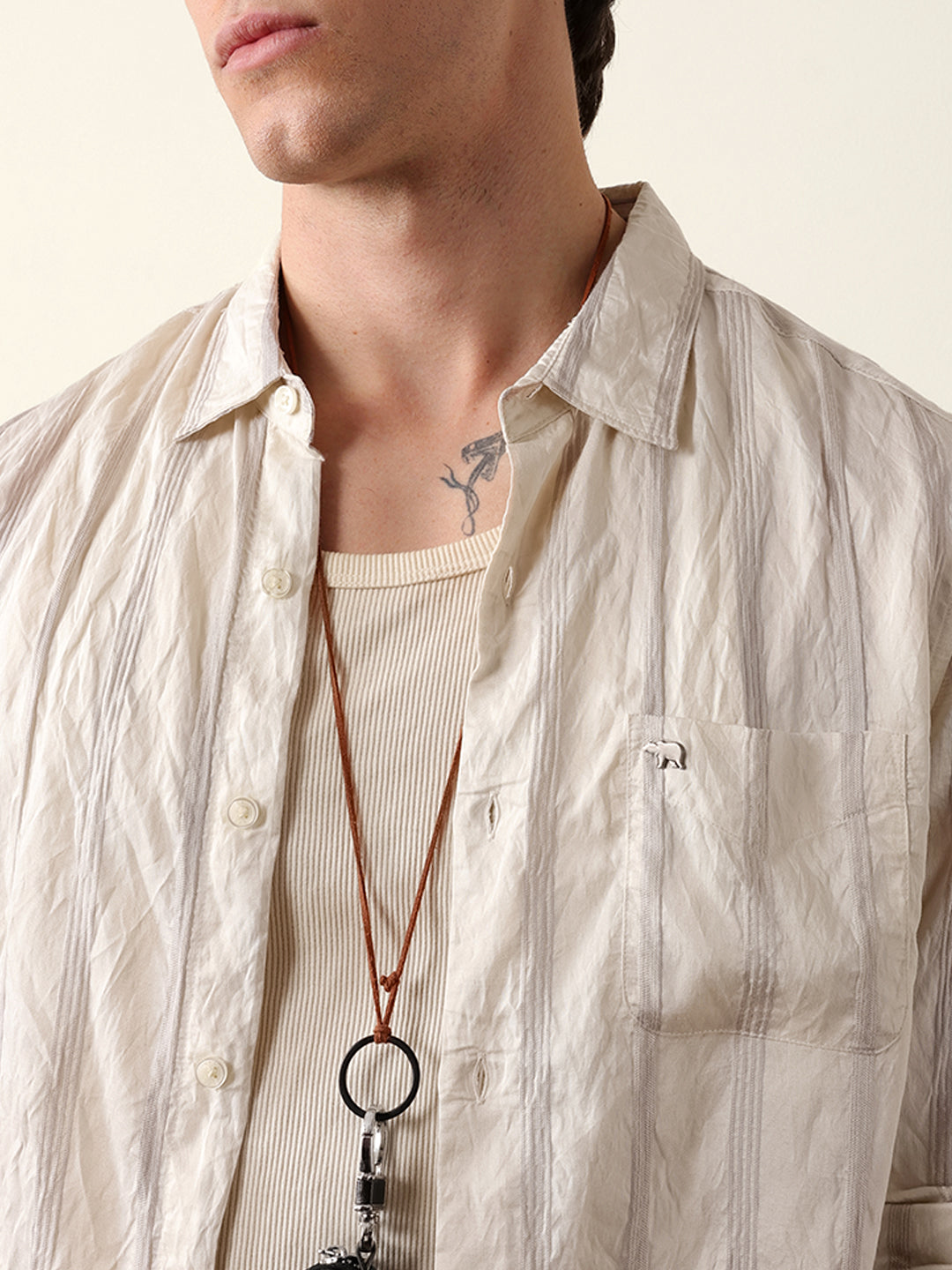 Men Long Sleeves Shirt