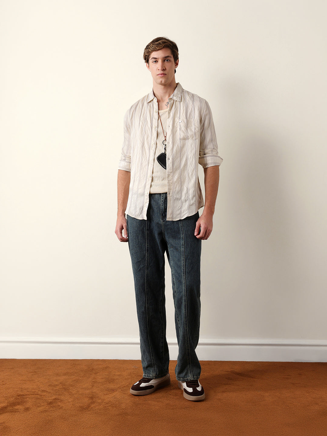Men Long Sleeves Shirt
