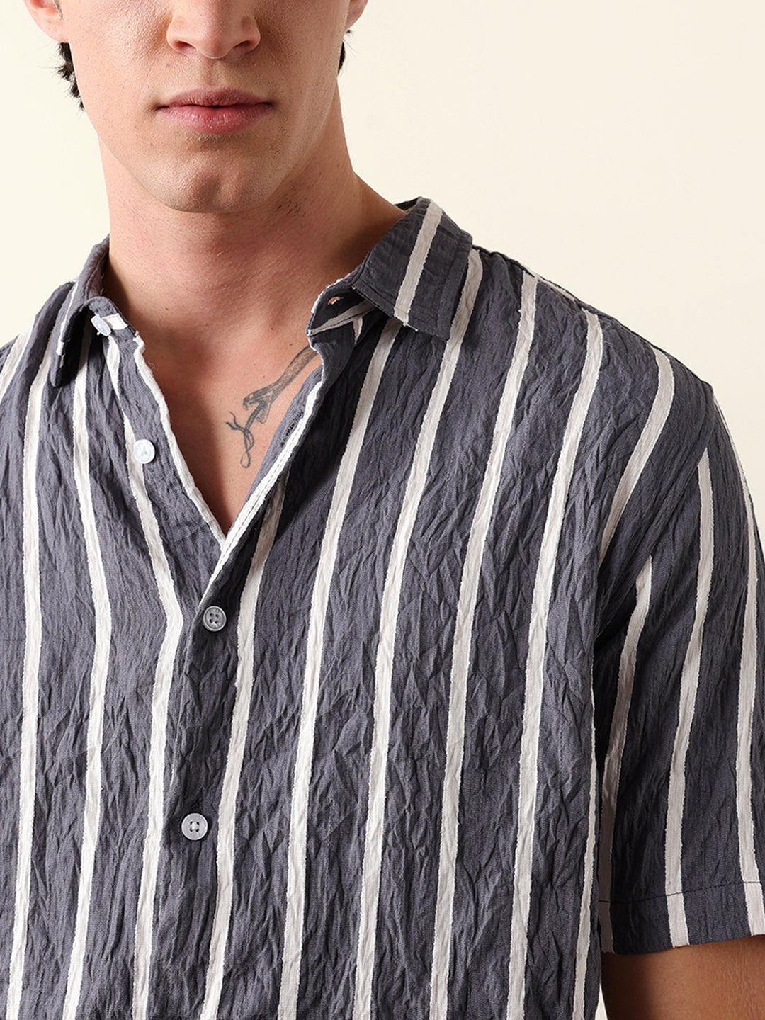 Men Shorts Sleeve Shirt