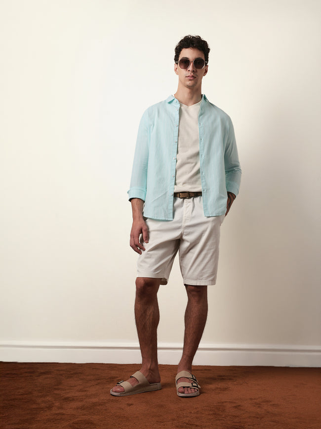 Men Checked Casual Full-Sleeve Shirt