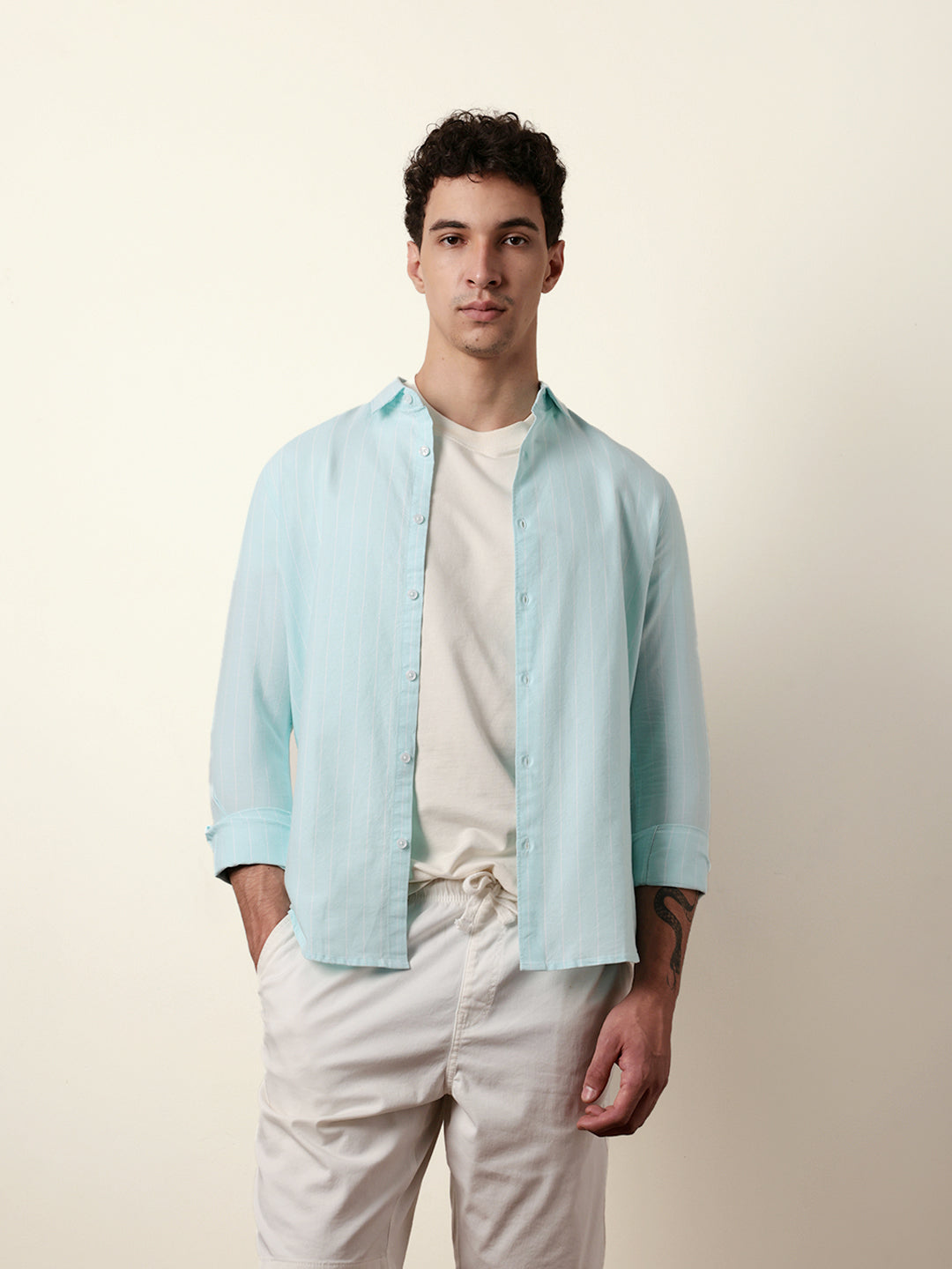 Men Checked Casual Full-Sleeve Shirt