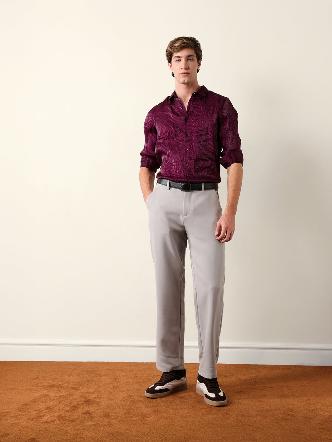 Men Long Sleeves Shirt