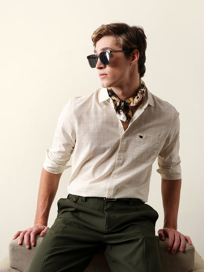 Men Long Sleeves Shirt