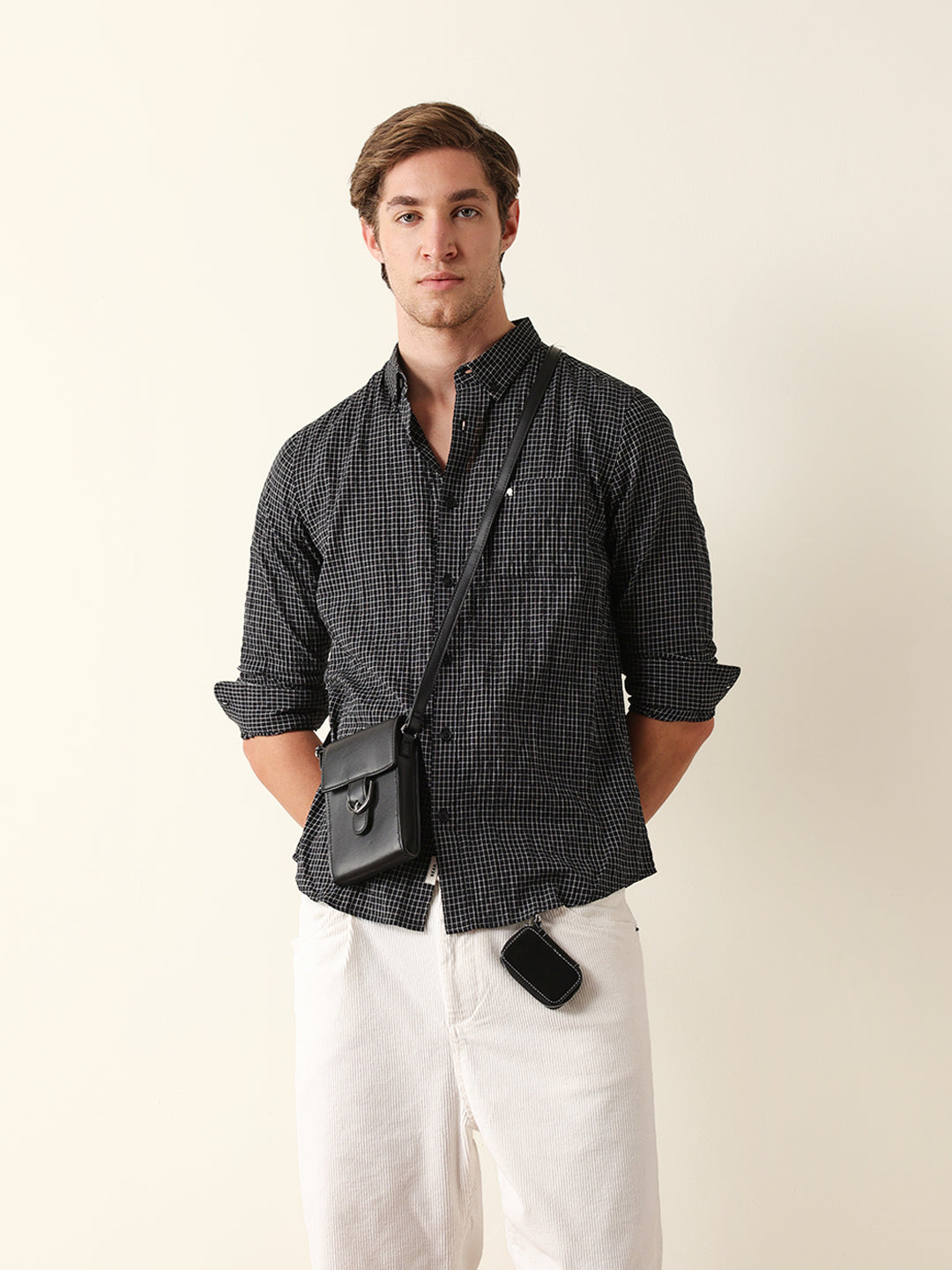 Men Long Sleeves Shirt