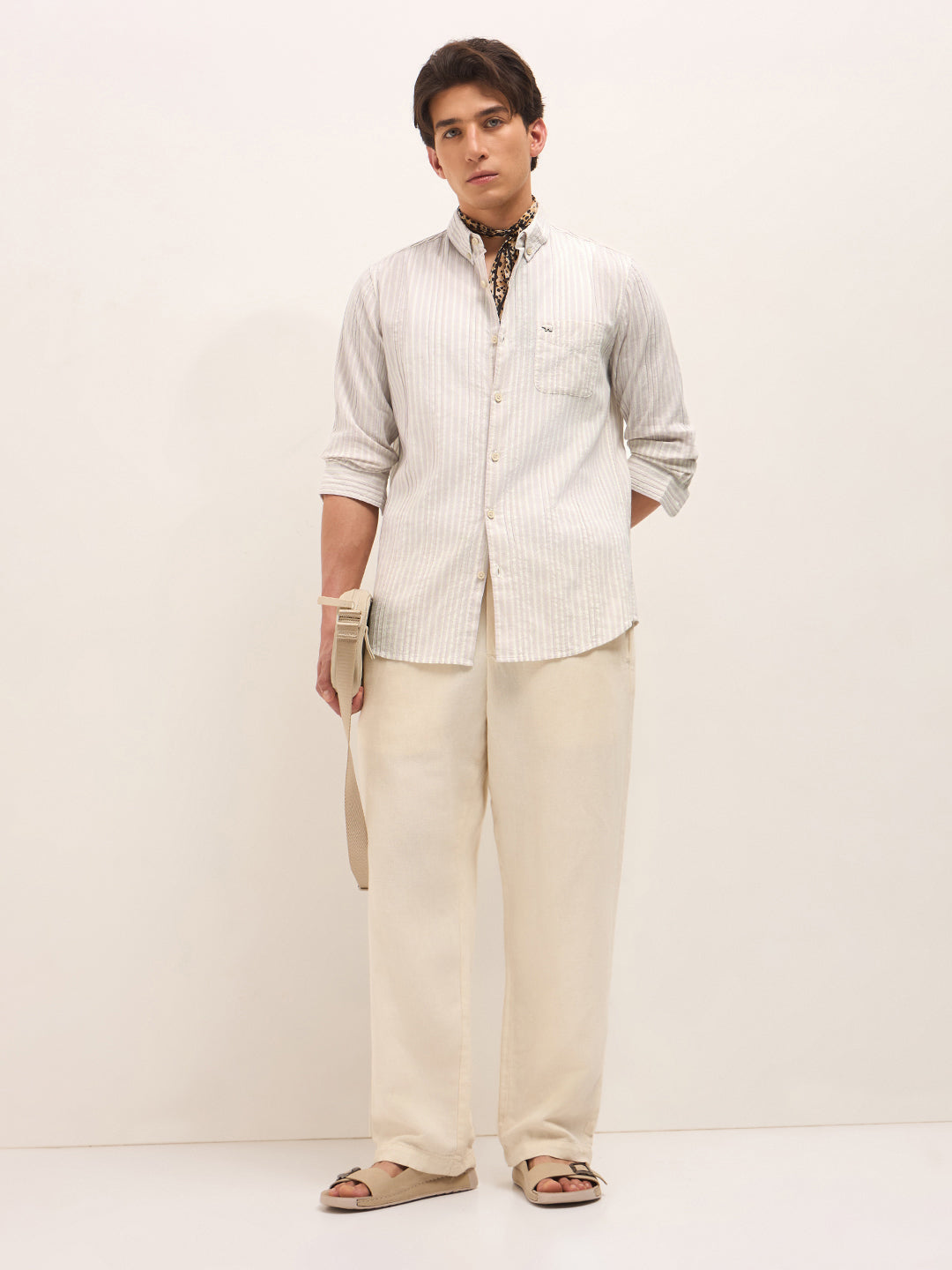 Men Pink Casual Shirt
