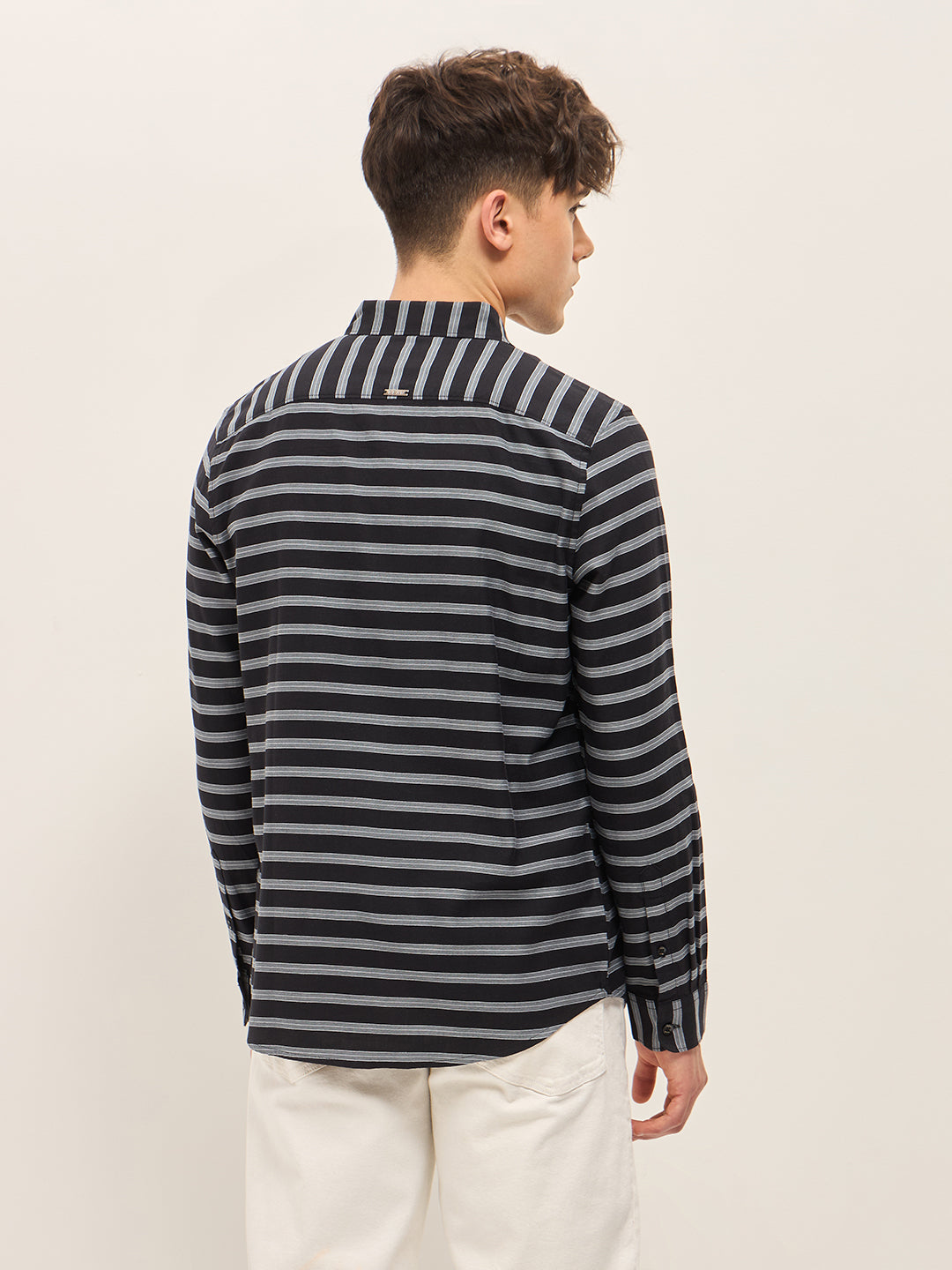 Men Black Casual Shirt