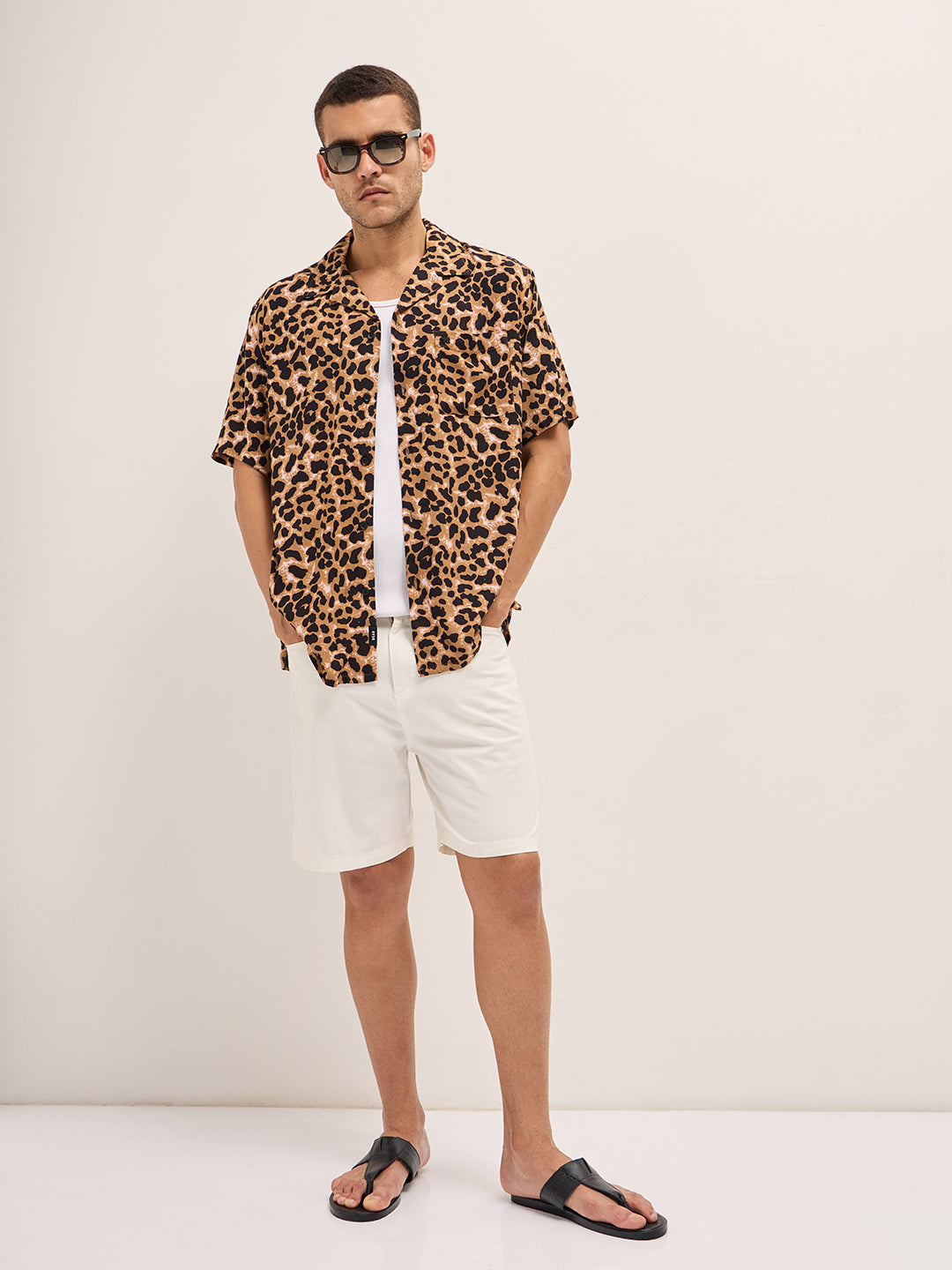 Men Brown Casual Shirt