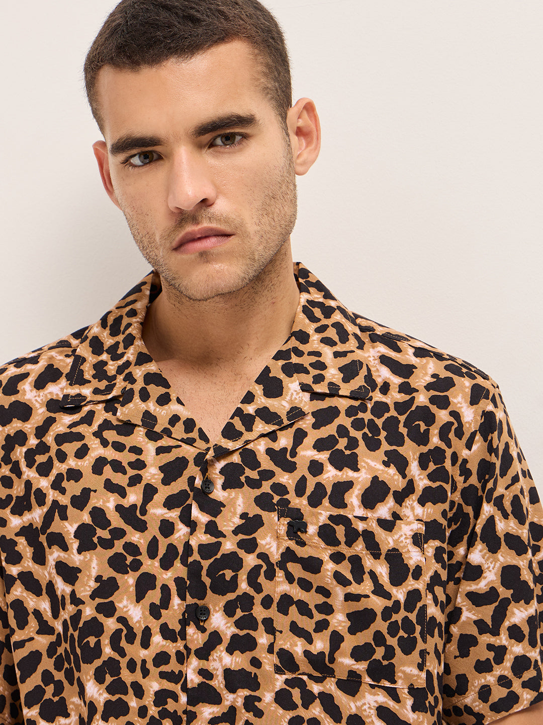 Men Brown Casual Shirt