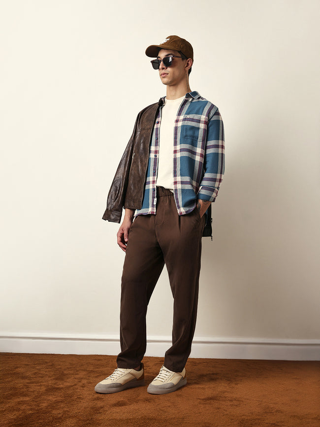 Men Modern Fit Casual Shirt