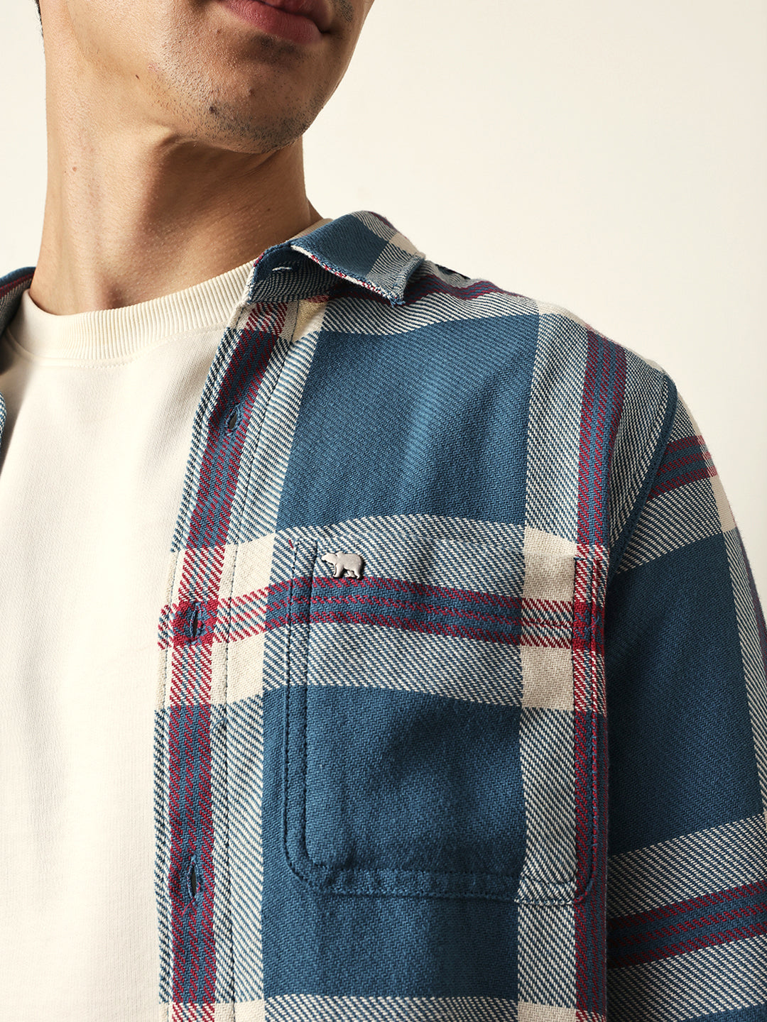 Men Modern Fit Casual Shirt