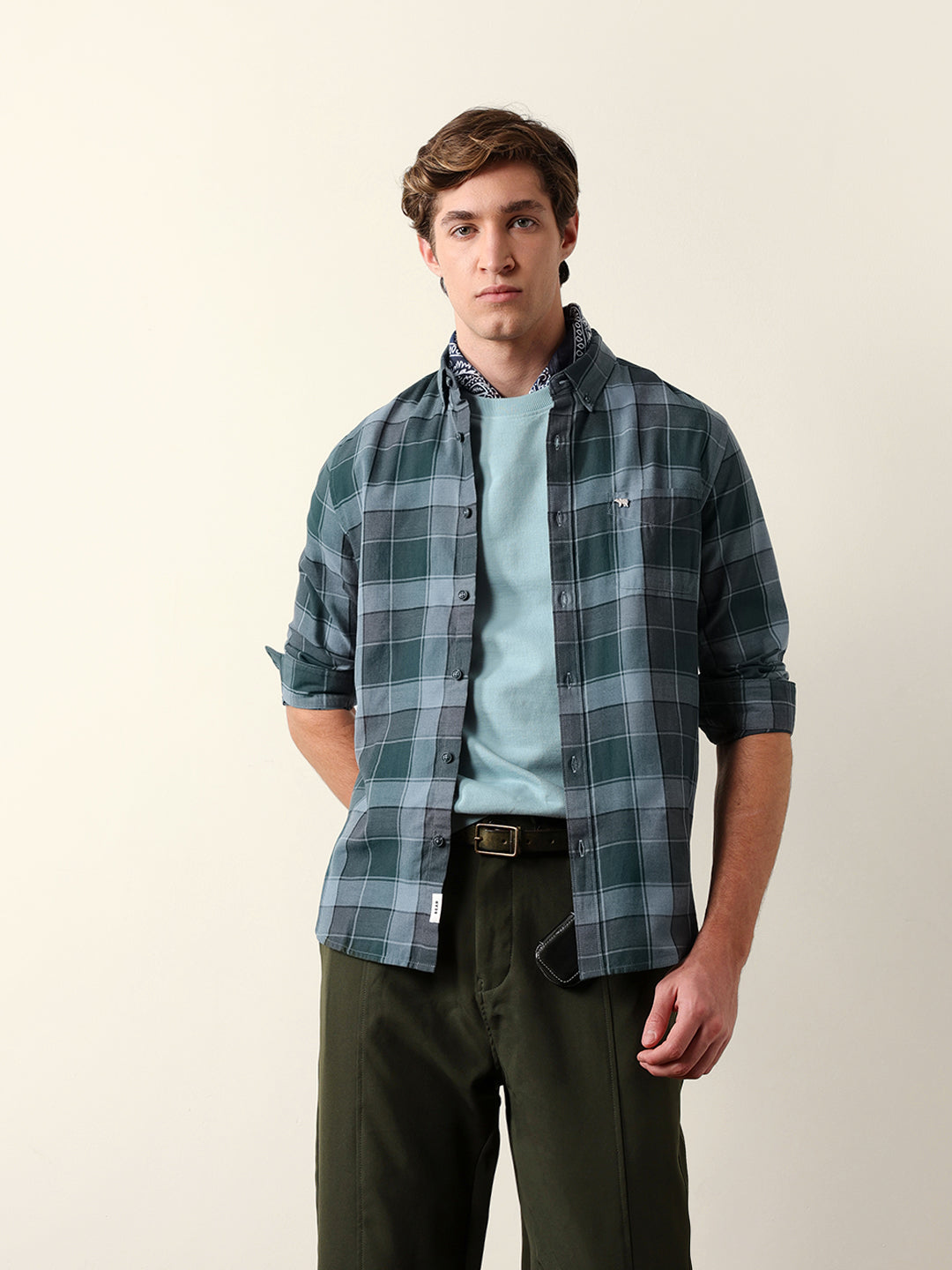 Men Long Sleeves Shirt