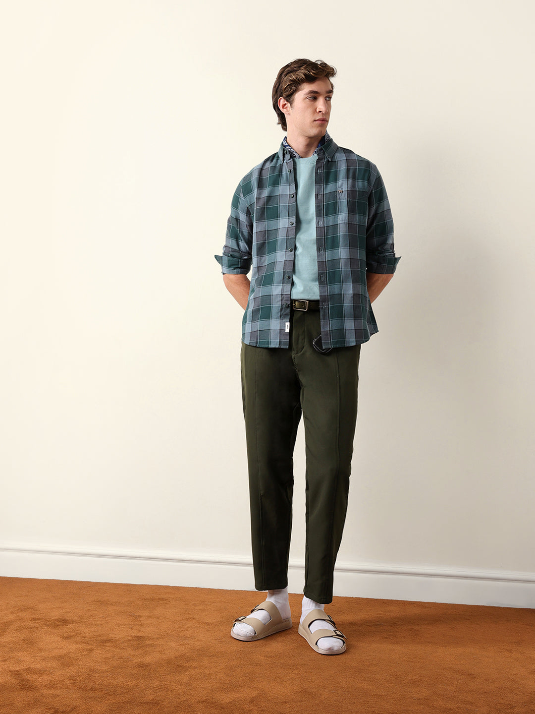 Men Long Sleeves Shirt