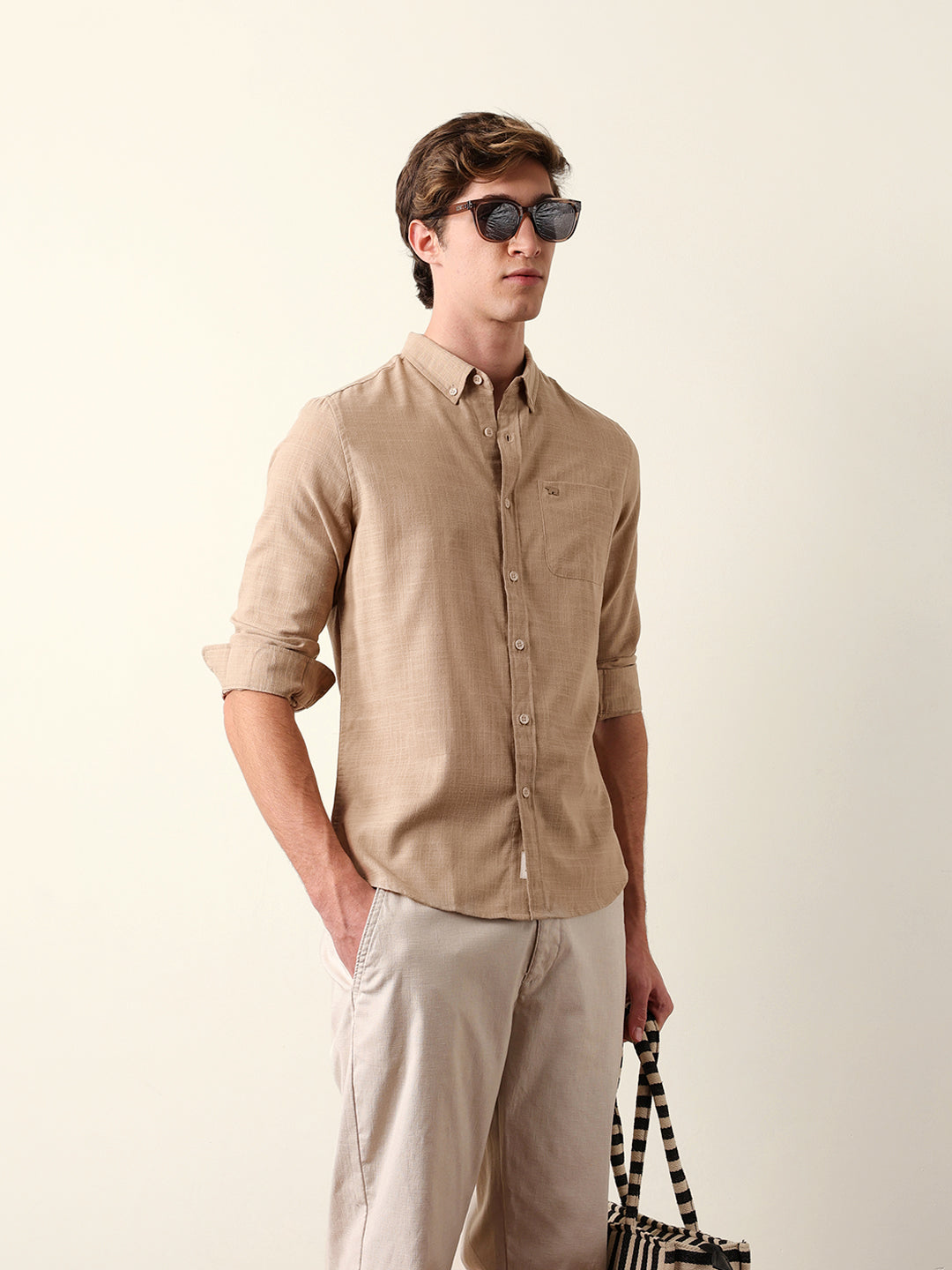 Men Long Sleeves Shirt