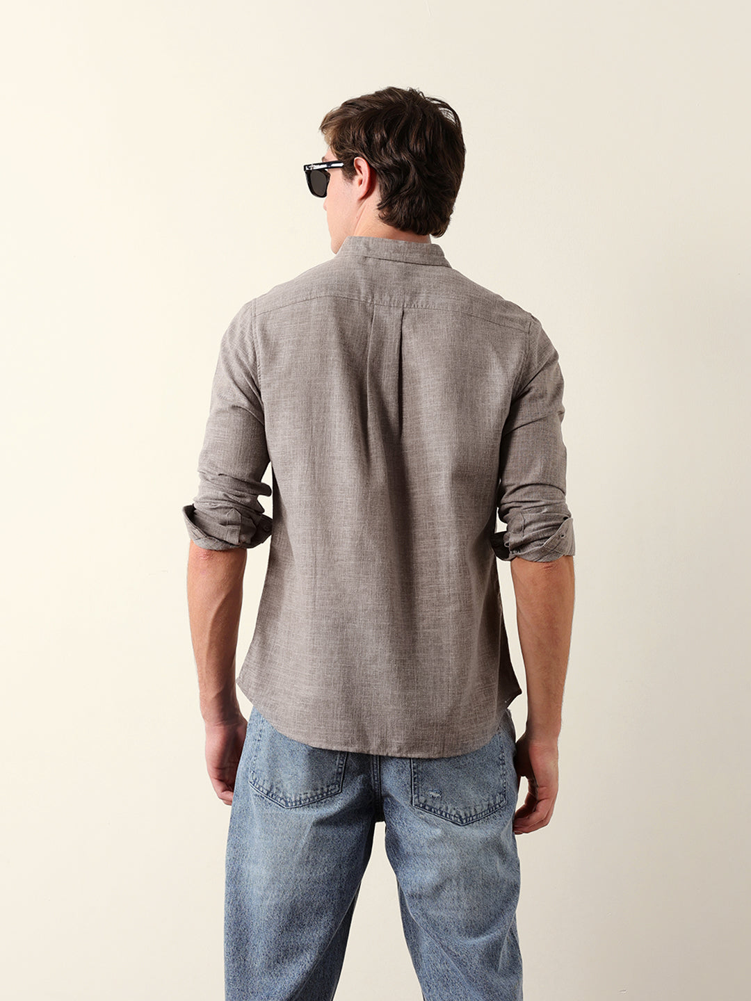 Men Long Sleeves Shirt