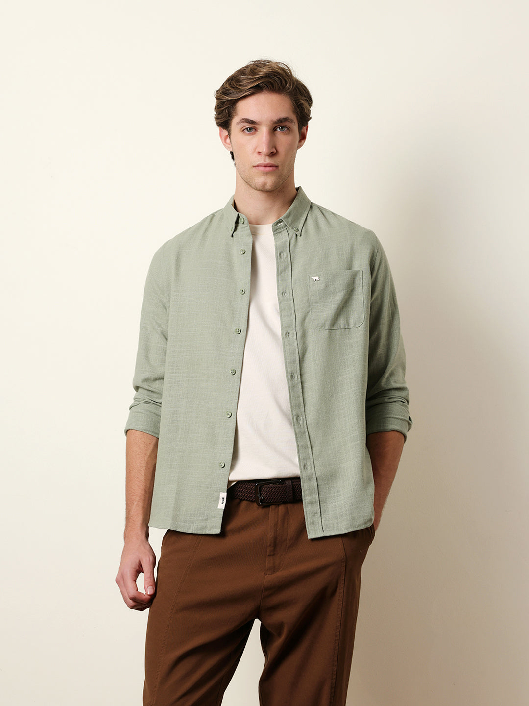 Men Long Sleeves Shirt