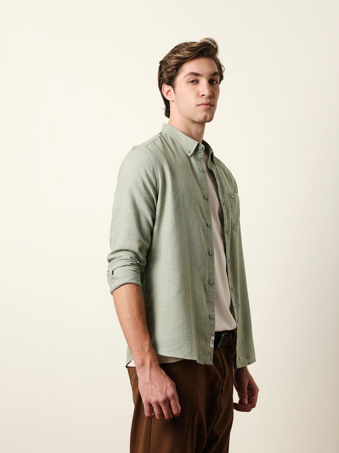 Men Long Sleeves Shirt