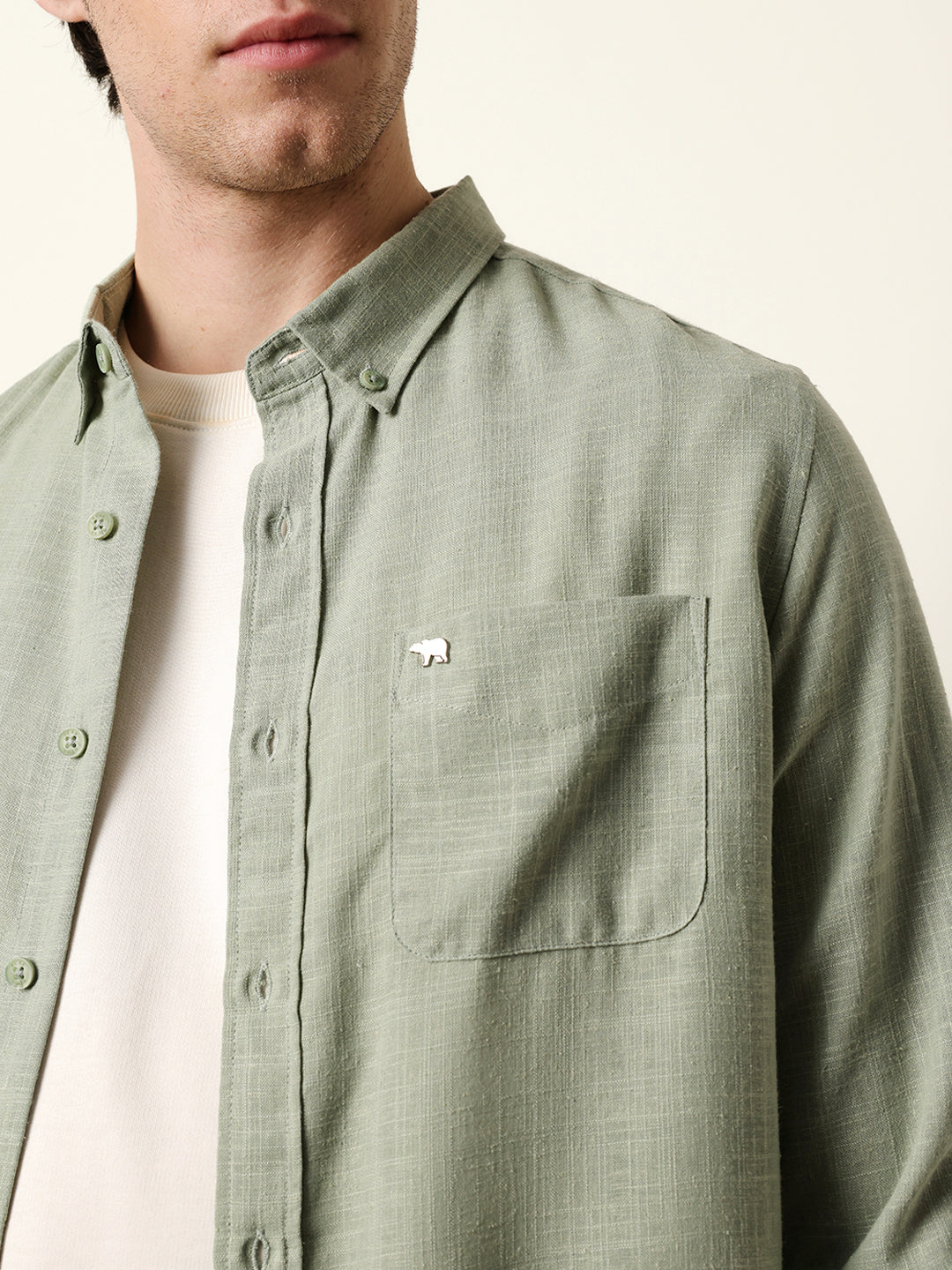 Men Long Sleeves Shirt