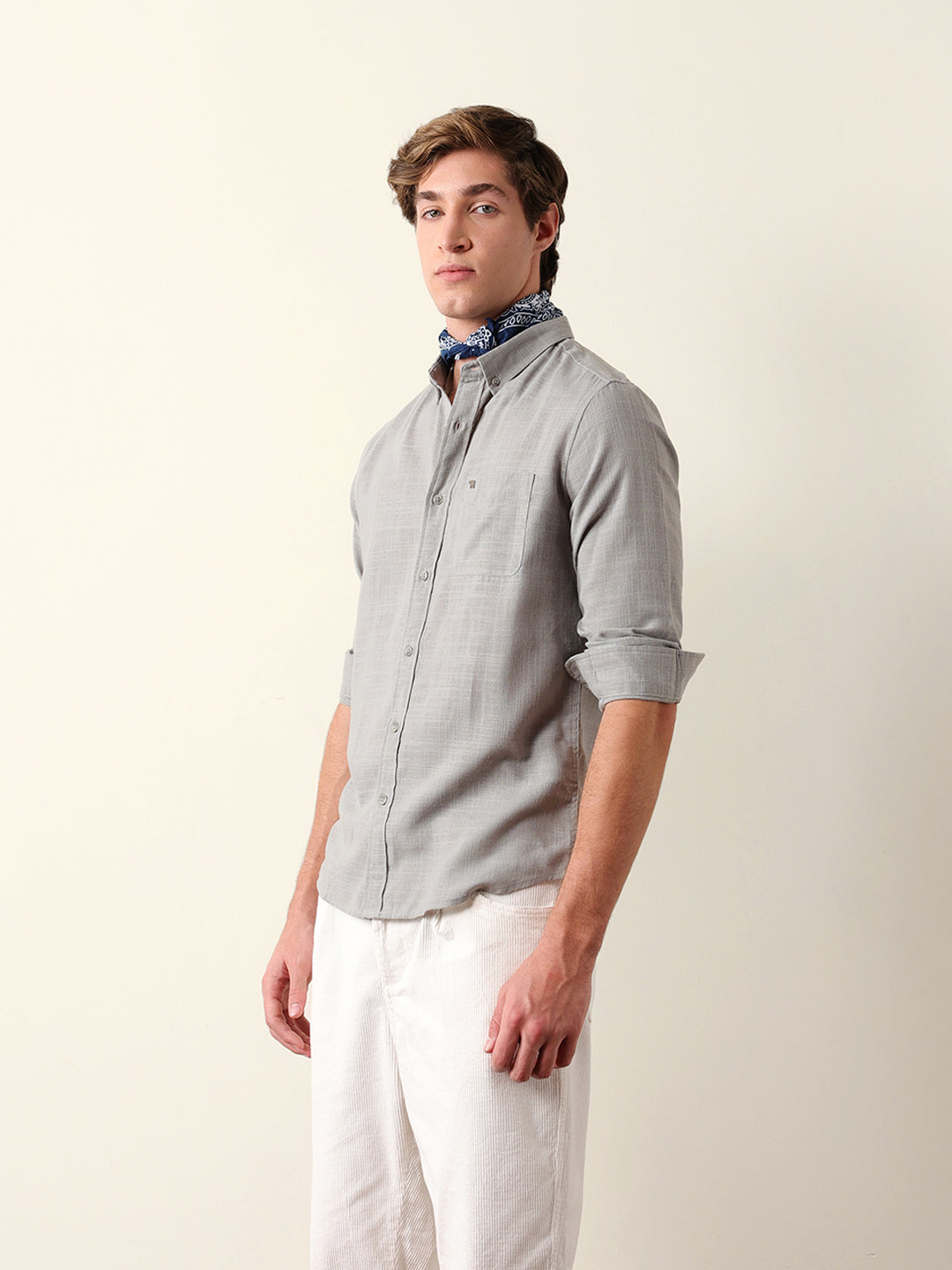 Men Long Sleeves Shirt