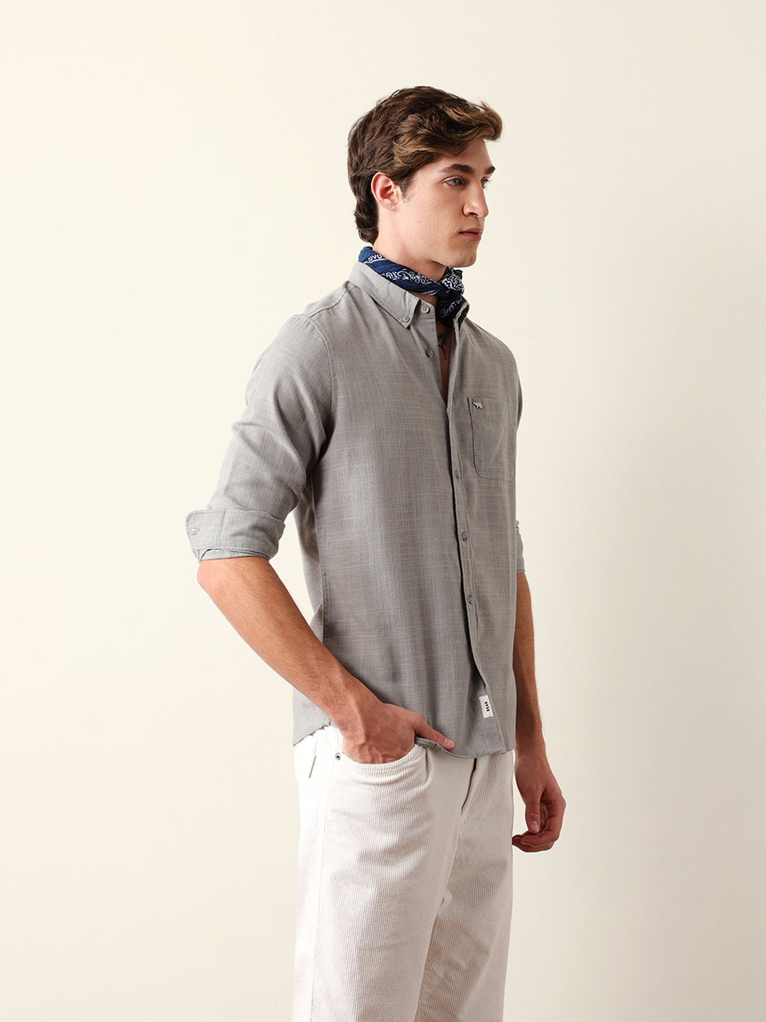 Men Long Sleeves Shirt
