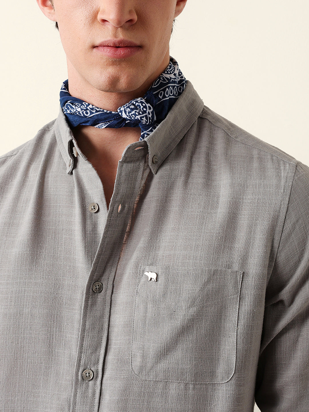 Men Long Sleeves Shirt