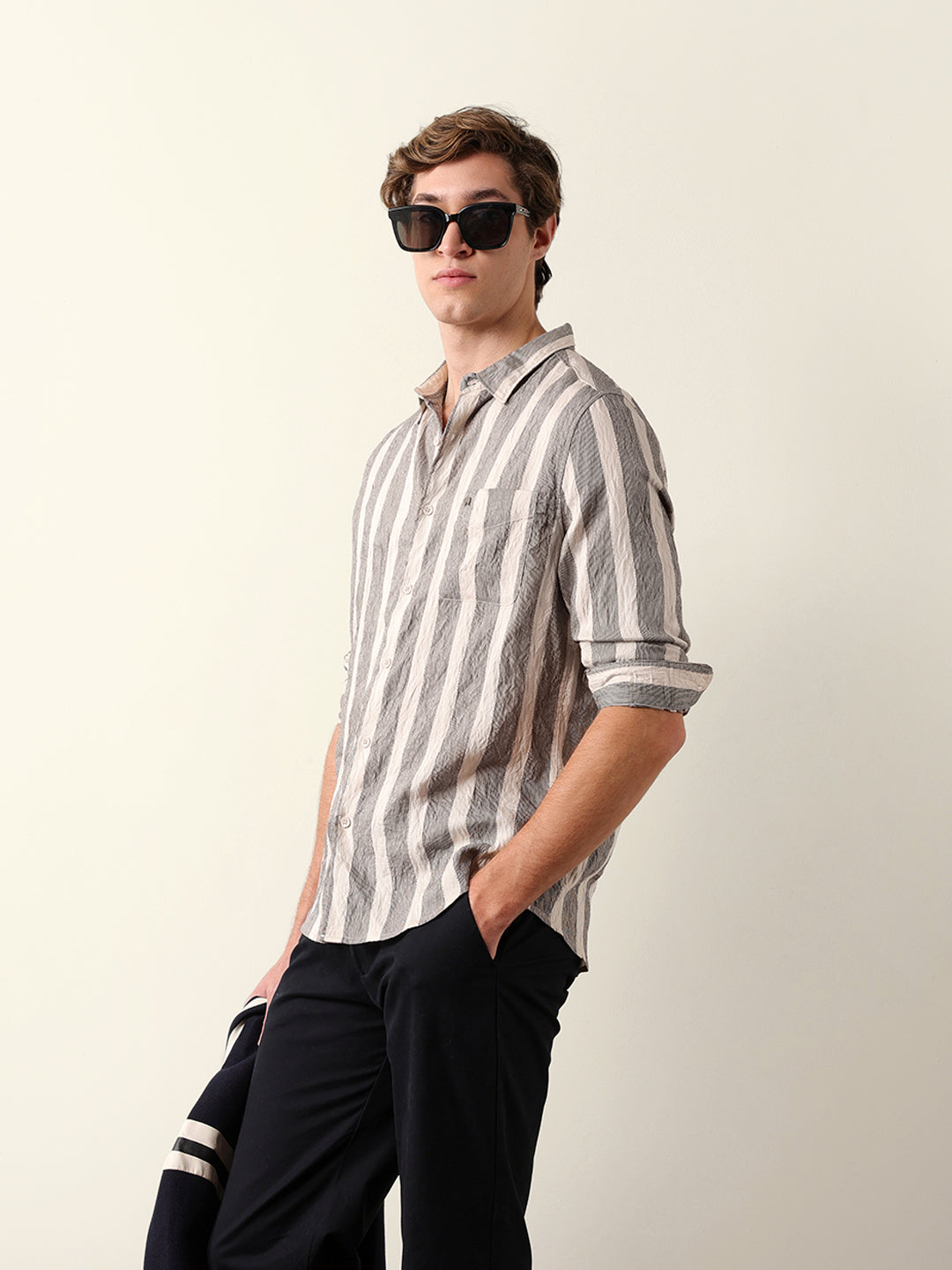 Men Long Sleeves Shirt