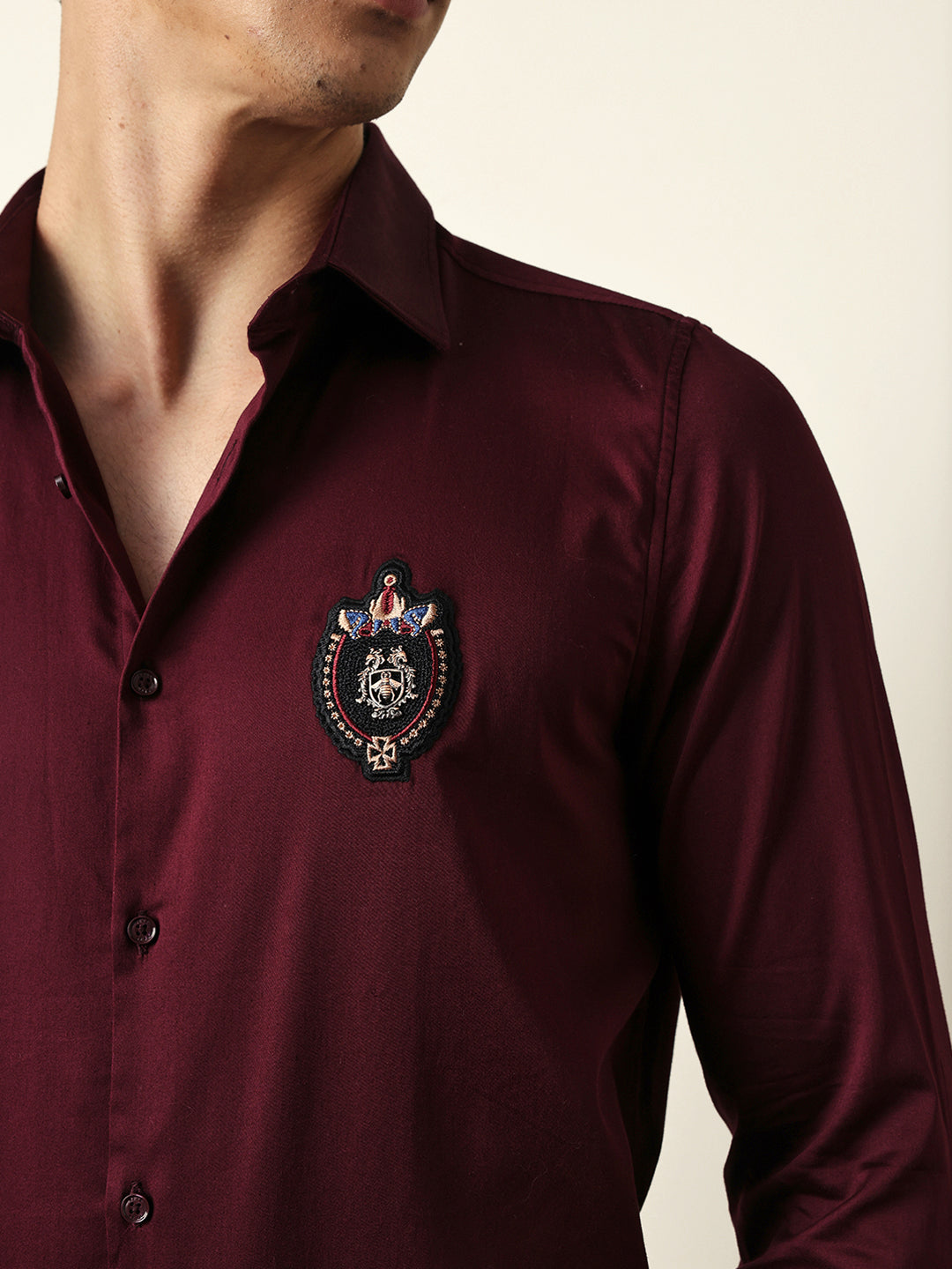 Men Modern Fit Casual Shirt