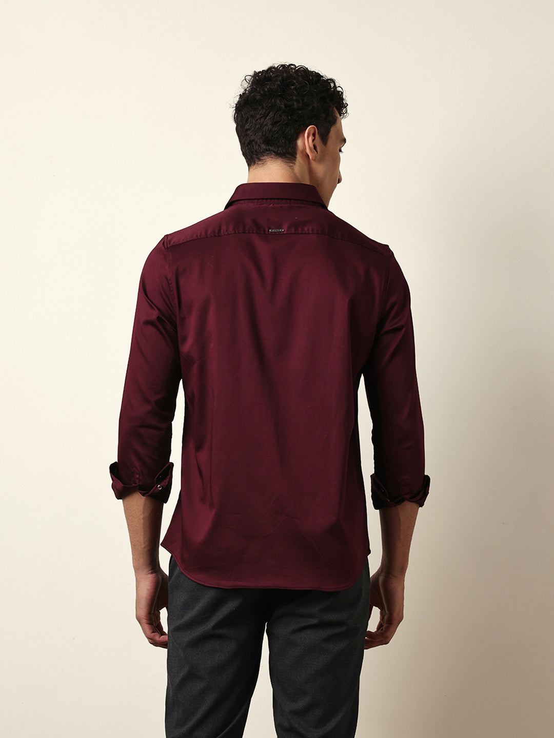 Men Modern Fit Casual Shirt