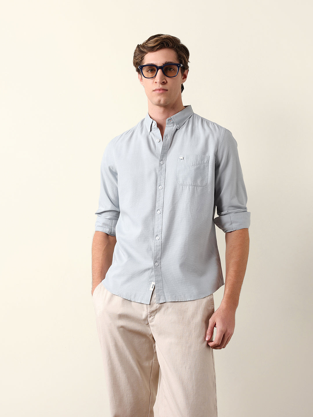 Men Long Sleeves Shirt