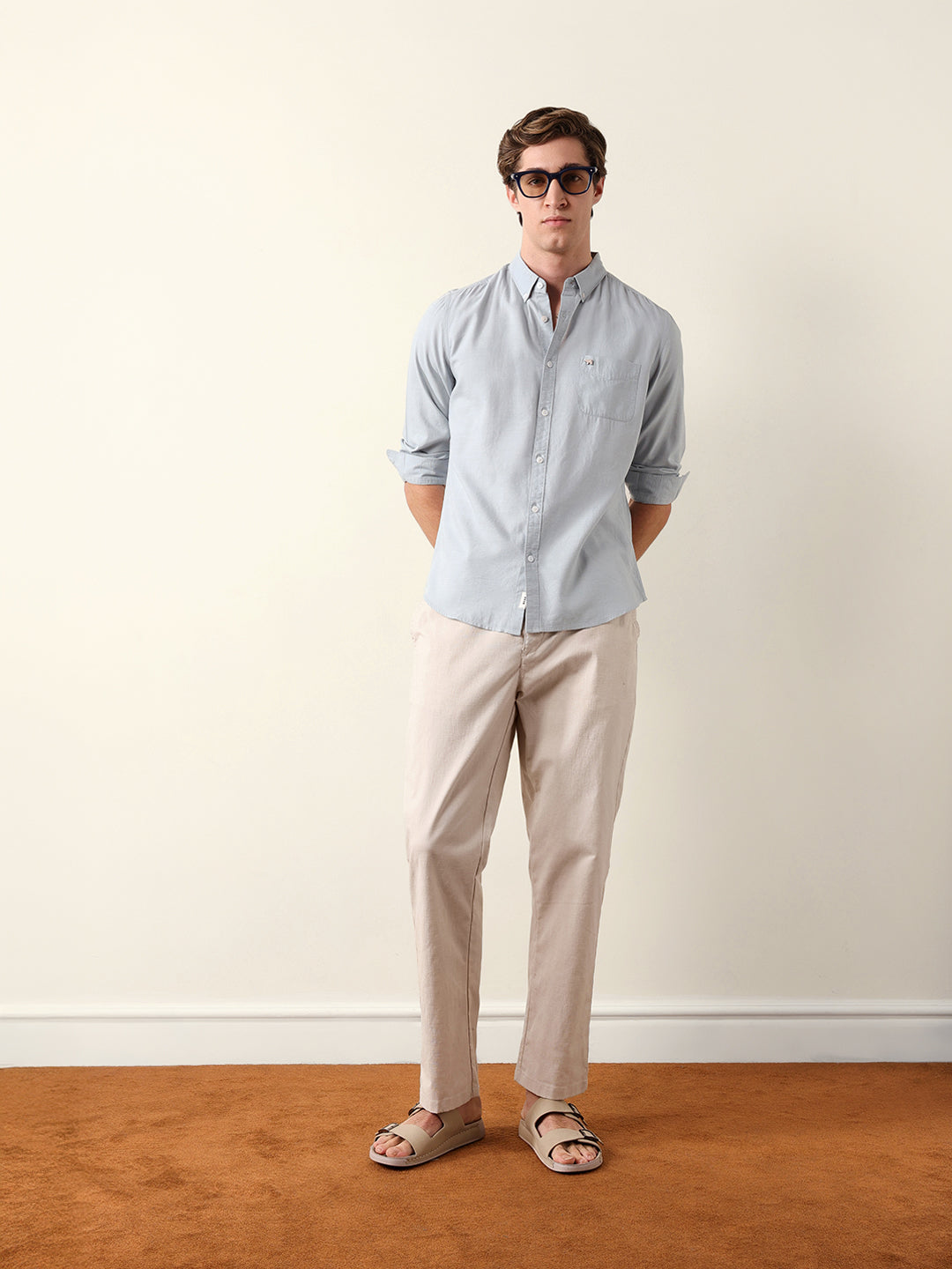 Men Long Sleeves Shirt