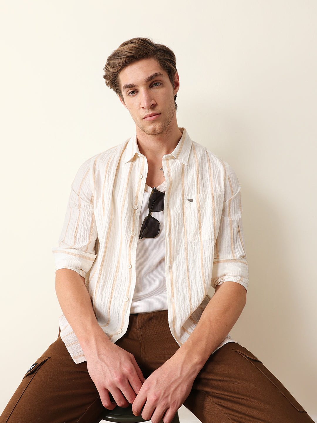 Men Long Sleeves Shirt