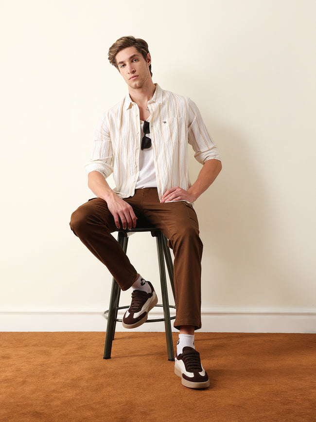 Men Long Sleeves Shirt