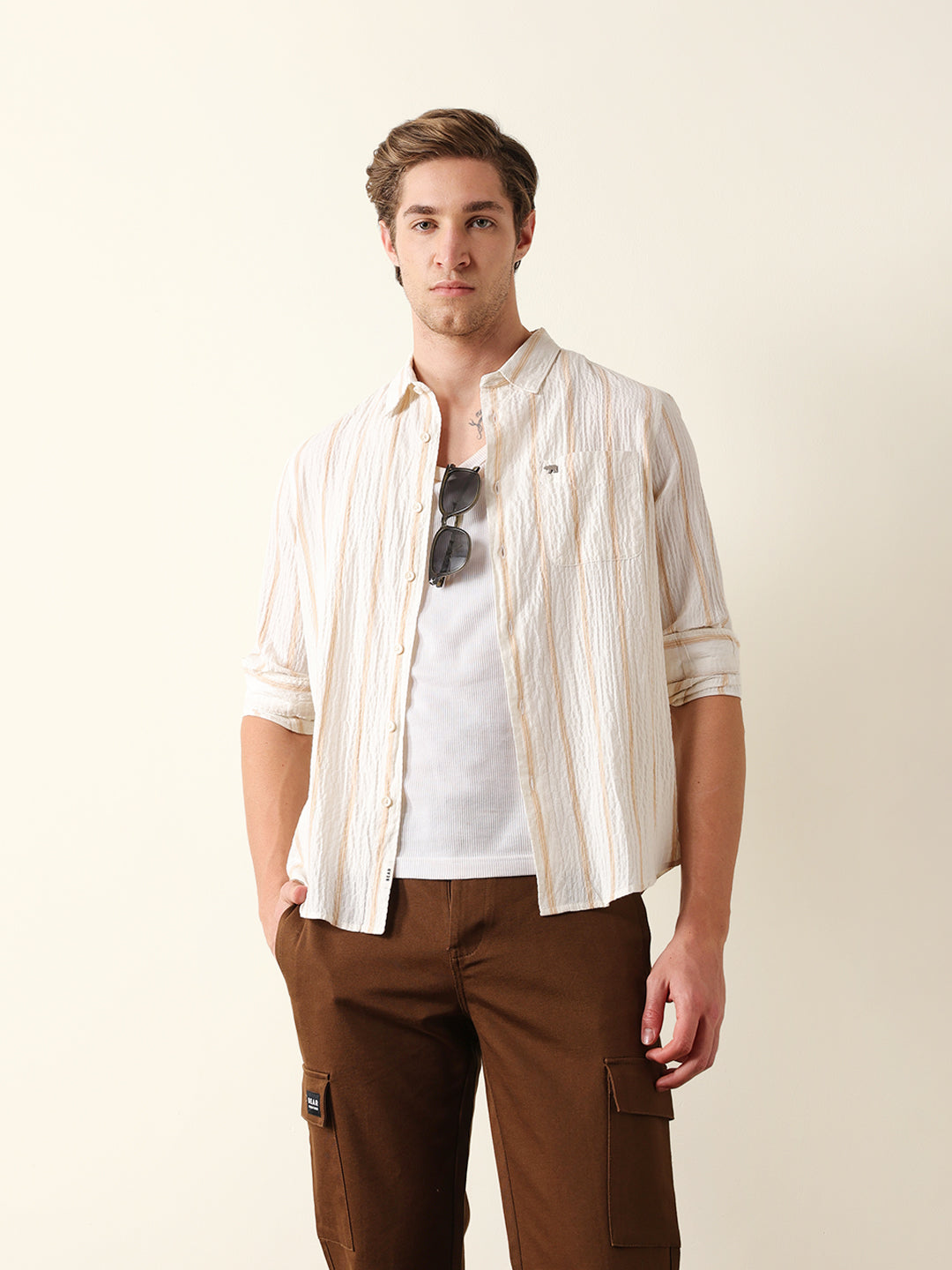 Men Long Sleeves Shirt