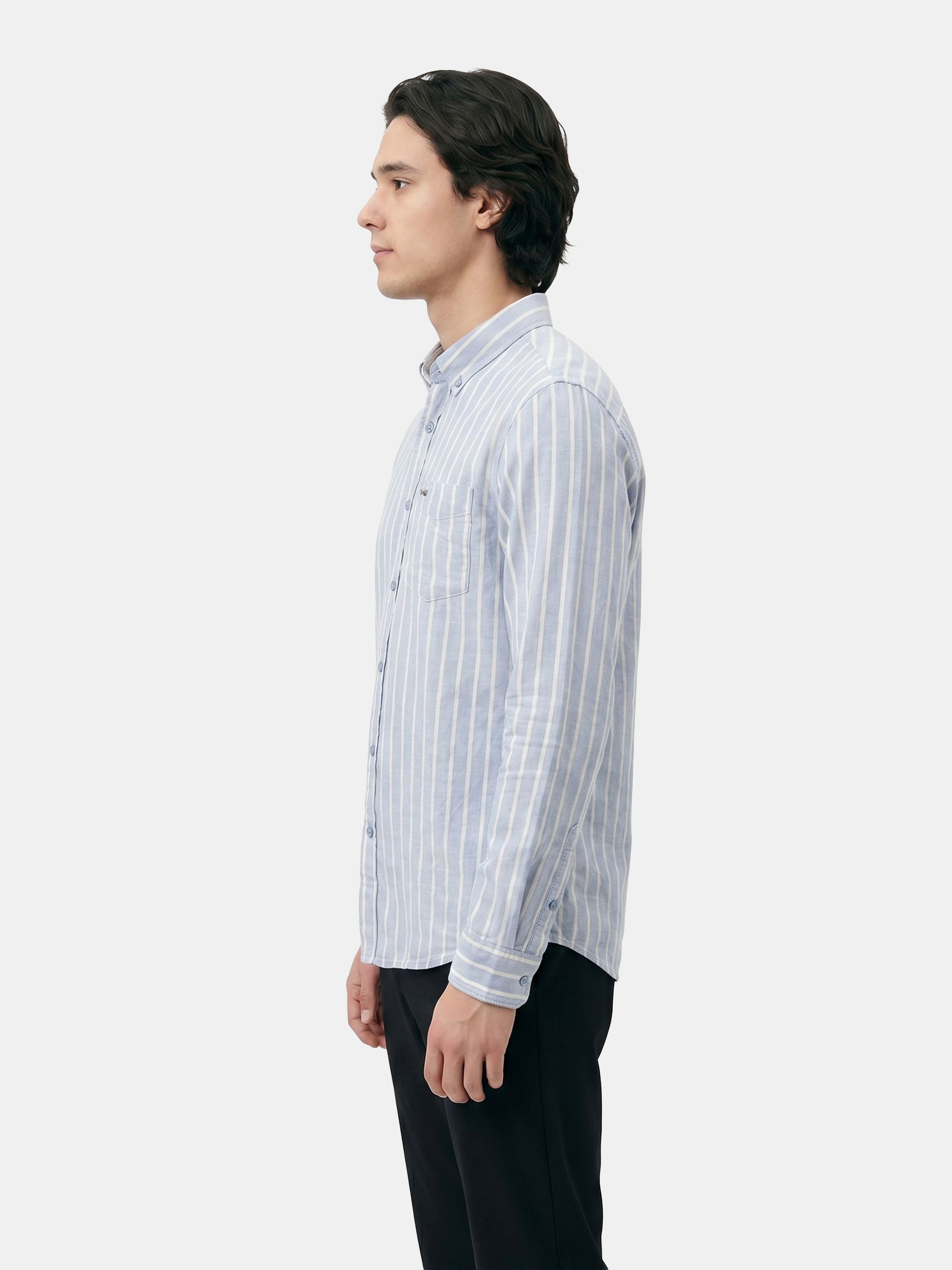 Men Blue Casual Shirt