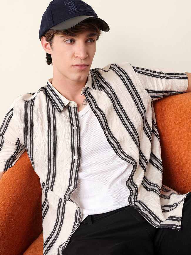 Men Shorts Sleeve Shirt