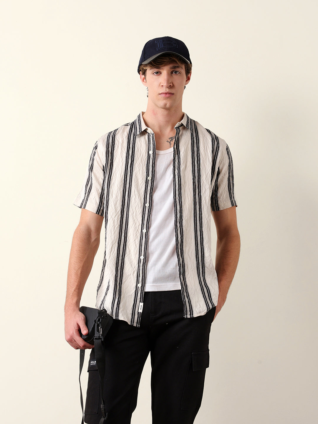 Men Shorts Sleeve Shirt