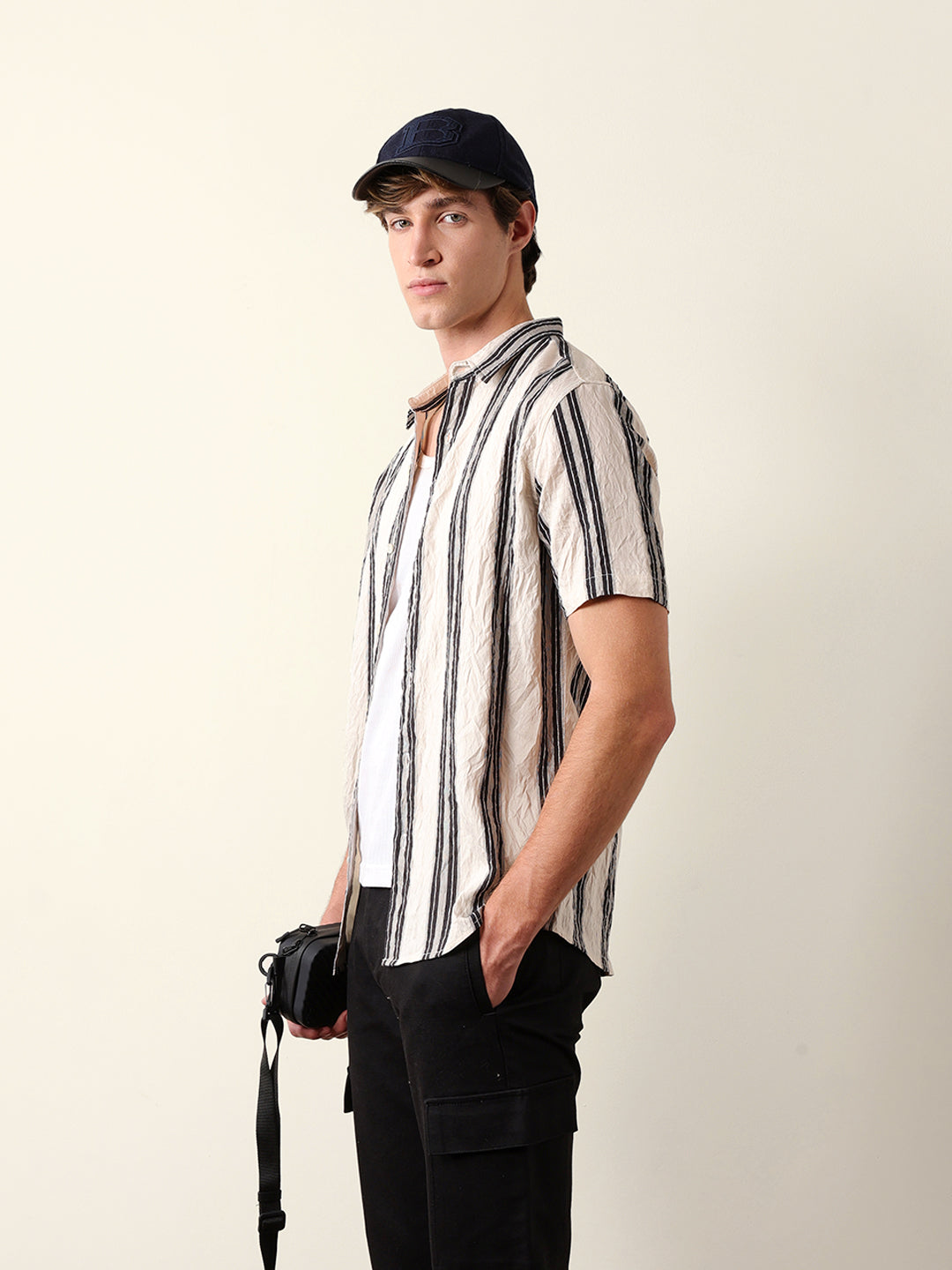 Men Shorts Sleeve Shirt