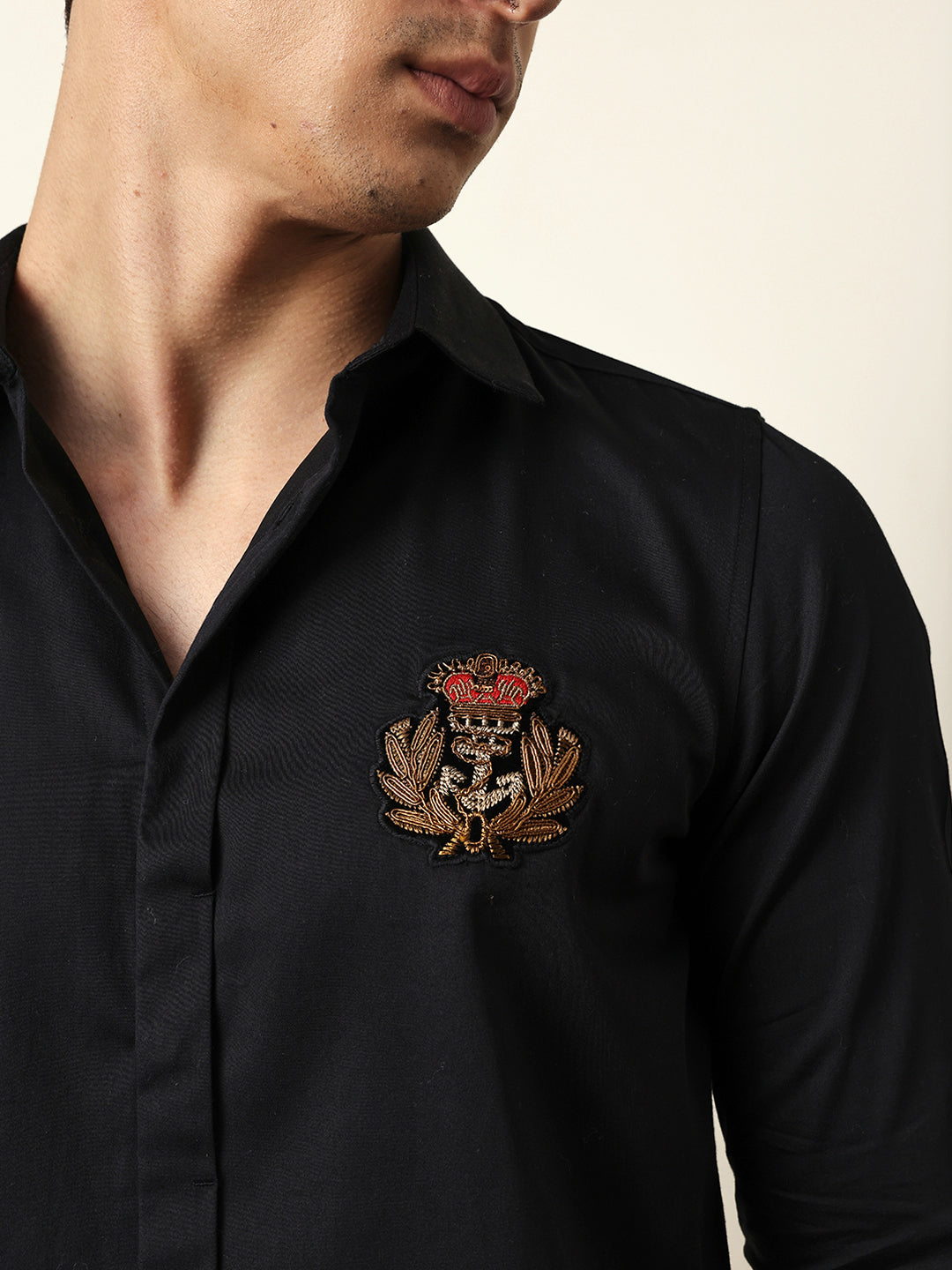 Men Modern Fit Casual Shirt