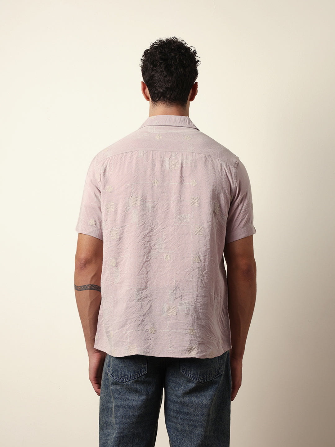 Men Modern Fit Casual Shirt