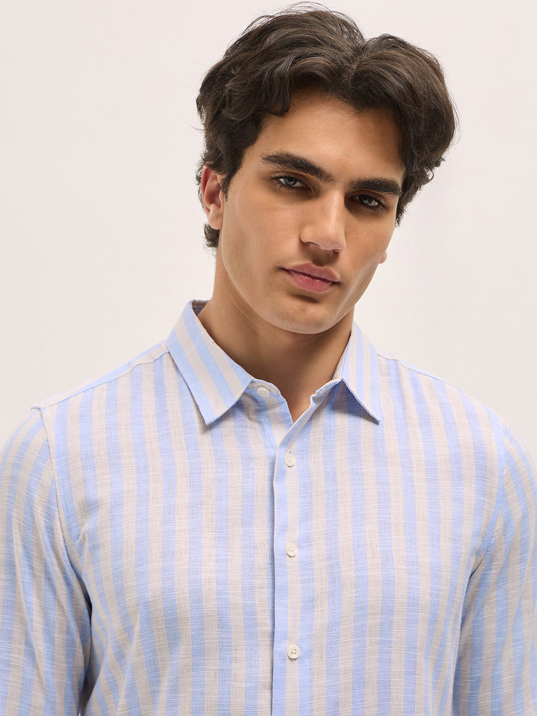 Men Blue Casual Shirt