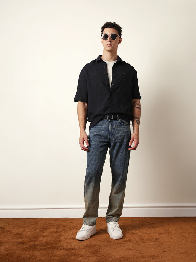 Men Modern Fit Casual Shirt