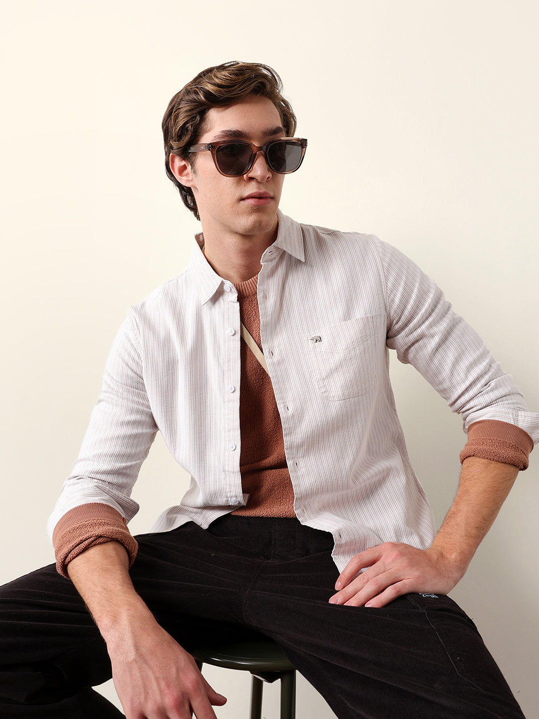 Men Long Sleeves Shirt