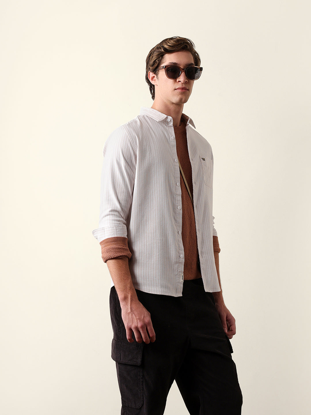 Men Long Sleeves Shirt