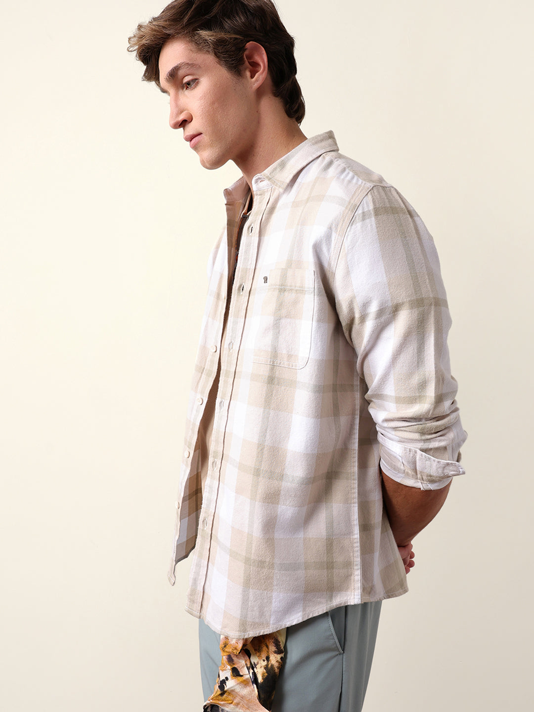 Men Long Sleeves Shirt