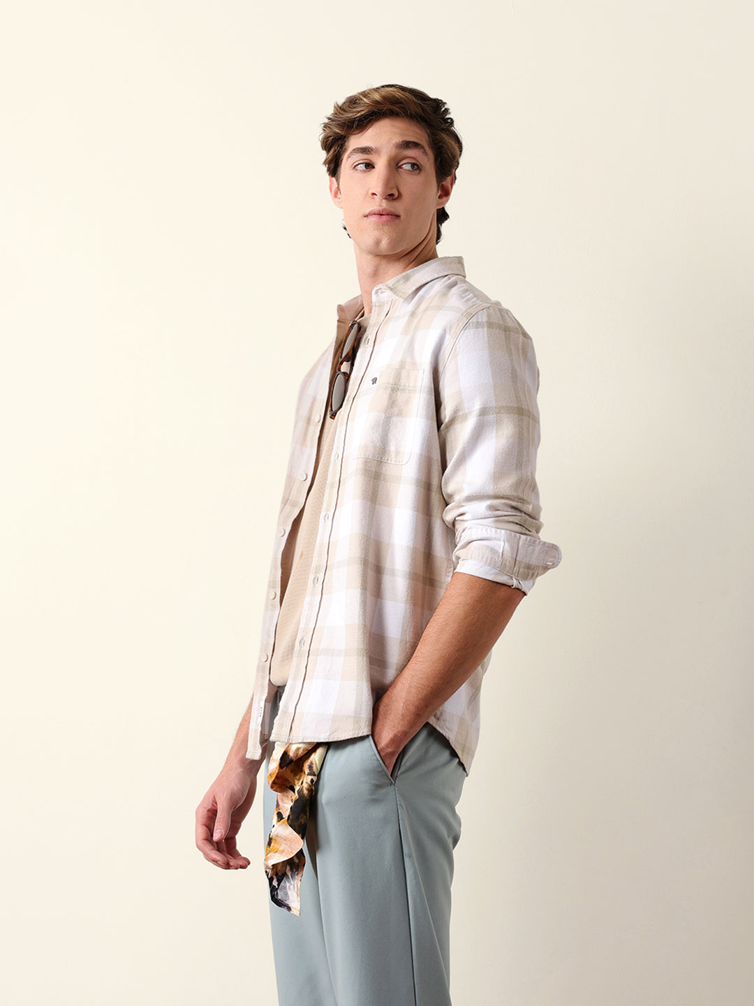 Men Long Sleeves Shirt