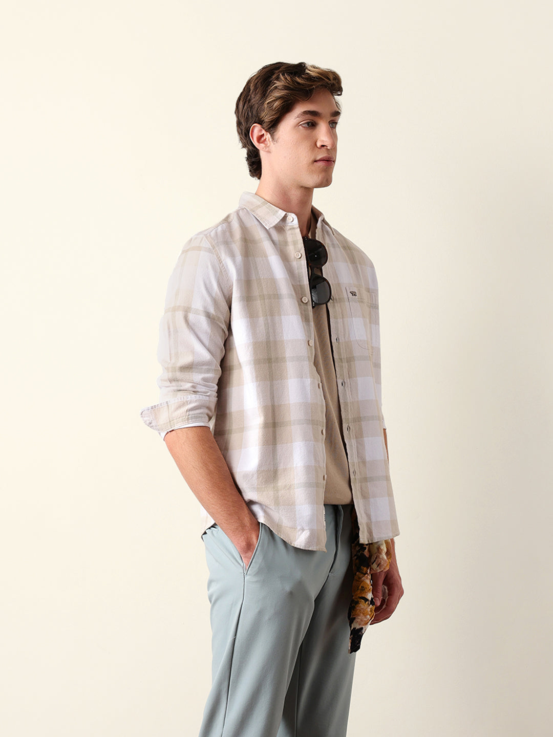 Men Long Sleeves Shirt
