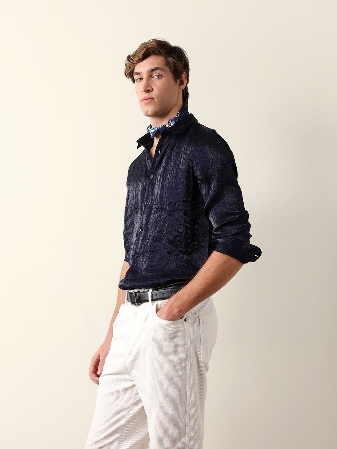 Men Long Sleeves Shirt